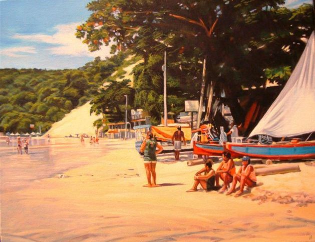 Natal Beach, Brazil (16x20 inches)