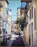 Around the Corner, Jerusalem (40.6 x 50.8 cm)