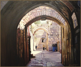 Dark Arches to Light Arches (61.0x76.2 cm)