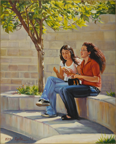 Girlfriends, Jerusalem (40.6 X 50.8 cm)