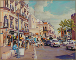 Inside Jaffa Gate (61.0x76.2 cm)