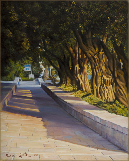 Olive Trees, Jerusalem (40.6 X 50.8 cm)