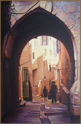 Purple Arch II, Jerusalem (50.8 x 76.2 cm)