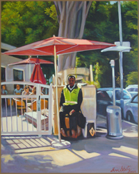 Restobar Security, Rechavia, Jerusalem (40.6 X 50.8 cm)