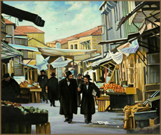 Shuk-Mea She'arim (50.8x61.0 cm)