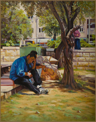 Time Off, Jerusalem (40.6 X 50.8 cm)