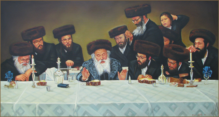 The Admor's Table (55.9x101.8 cm)