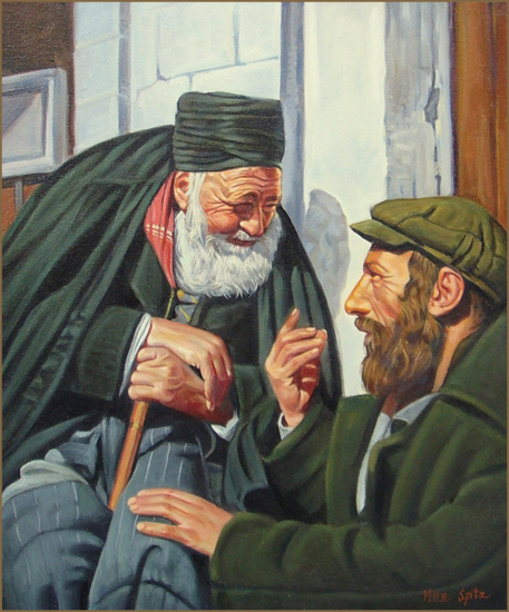 A Good Story (50.8x61.0 cm)