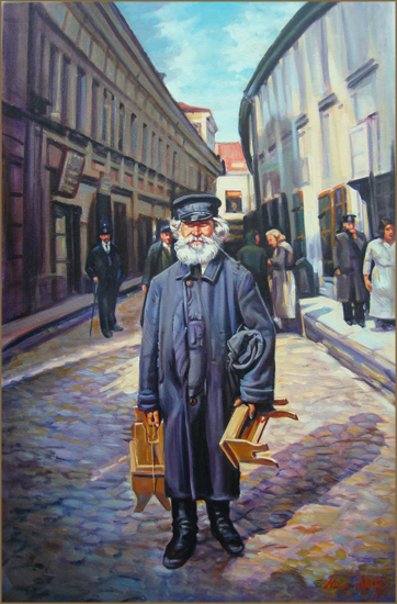 The Bench Seller (50.8x76.2 cm)