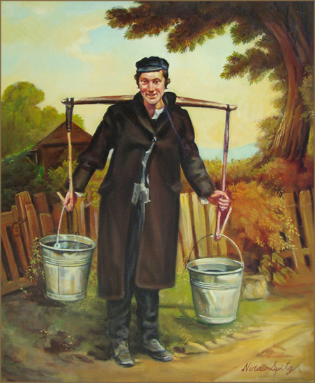 Water Carrier (50.8x61.0 cm)