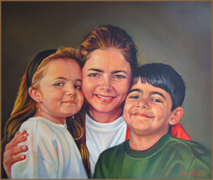 Marcos Family (50.8x61.0 cm)