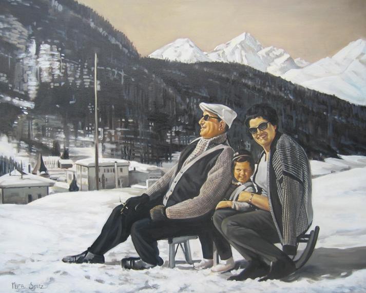 Winter Vacation (61.0x76.2 cm)