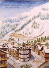 Verbier, Switzerland (6x8 inches)