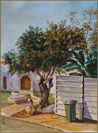 Olive Tree (8x11 inches)