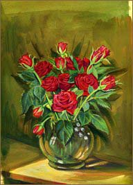 Red Roses (8x11 inches)