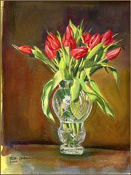 Red Tulips (8x11 inches)